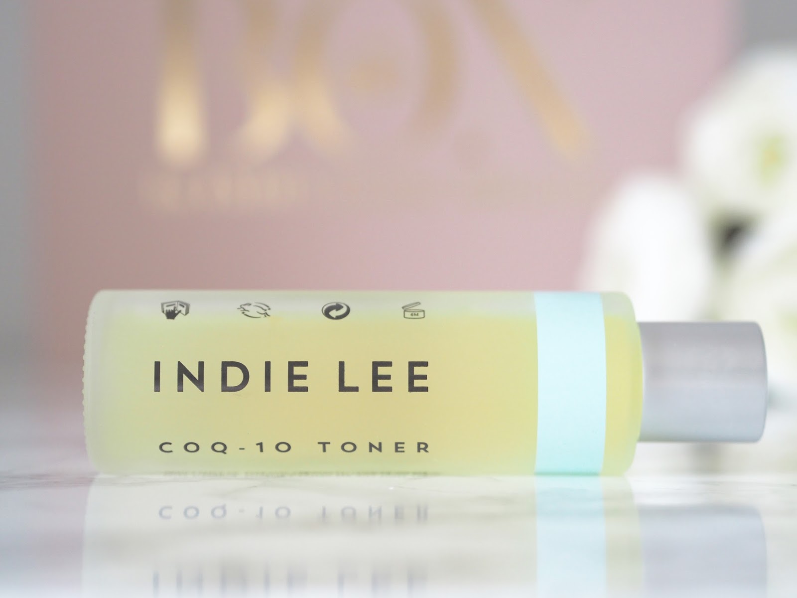Cult Beauty x Lydia Millen Beauty box review \ Indie Lee COQ-10 toner \ Glowing skin \ Priceless Life of Mine \ Over 40 lifestyle blogger