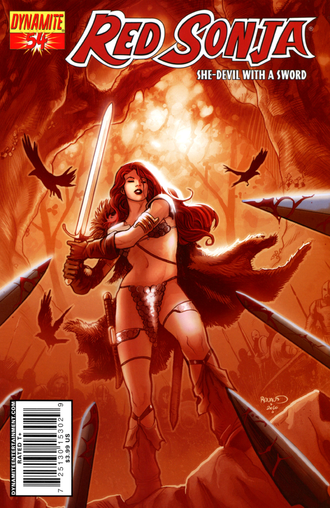 Read online Red Sonja (2005) comic -  Issue #54 - 1