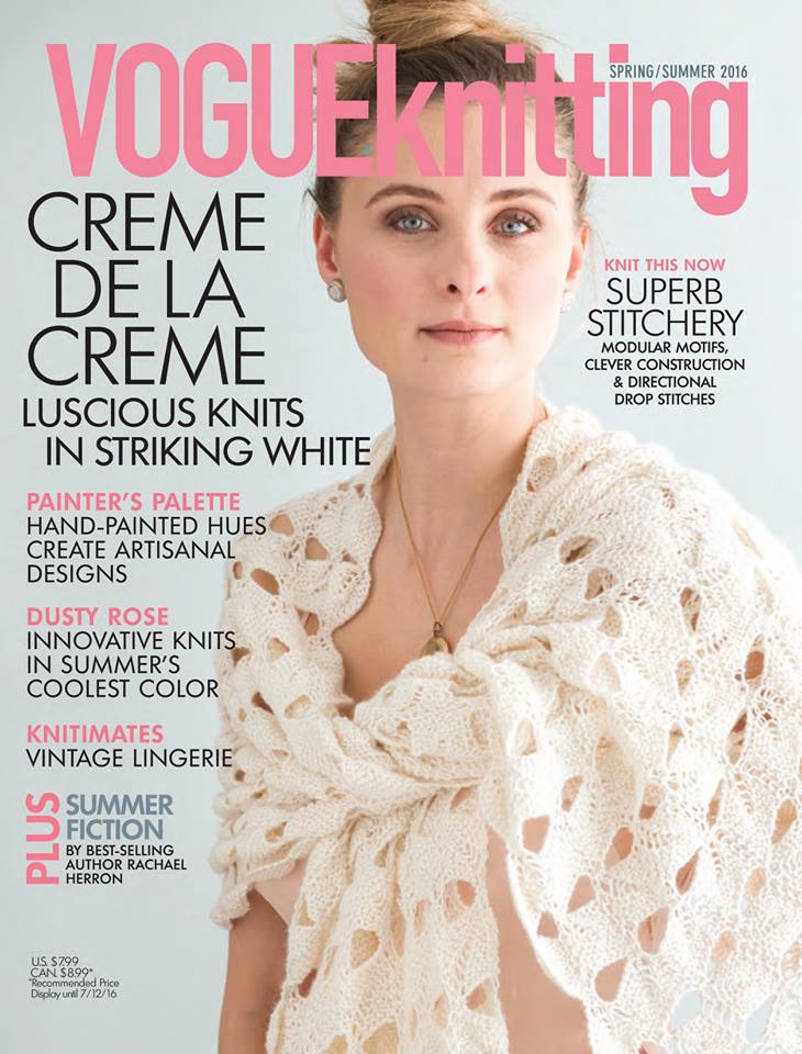 The Knitting Needle and the Damage Done: Vogue Knitting Spring/Summer 2016:  A Review