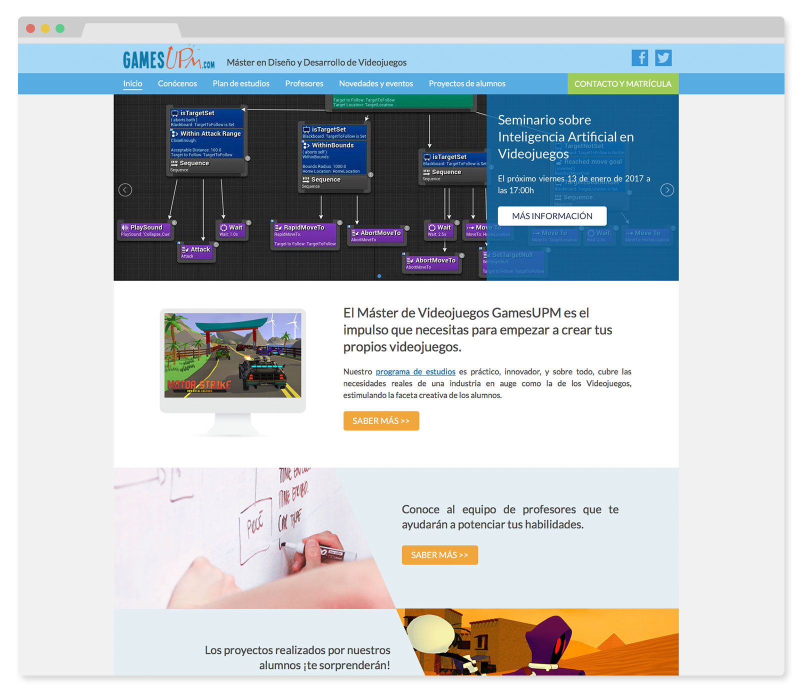 Creación y diseño de Websites
