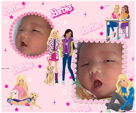 Picture frame with Barbie doll (4) | Free Download Photo Frames