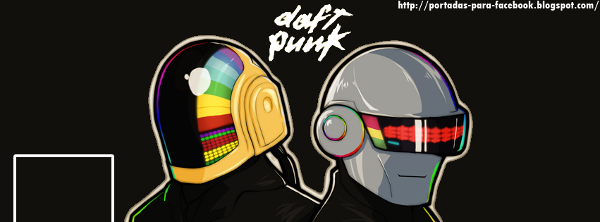 Portadas para Facebook: Portada para Facebook de Daft Punk