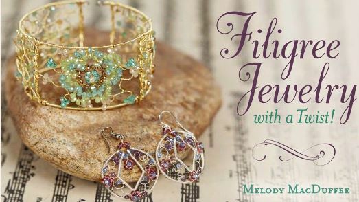 Melody MacDuffee's Twisted Wire Jewelry Workshop Video Giveaway Beading Gem's Journal