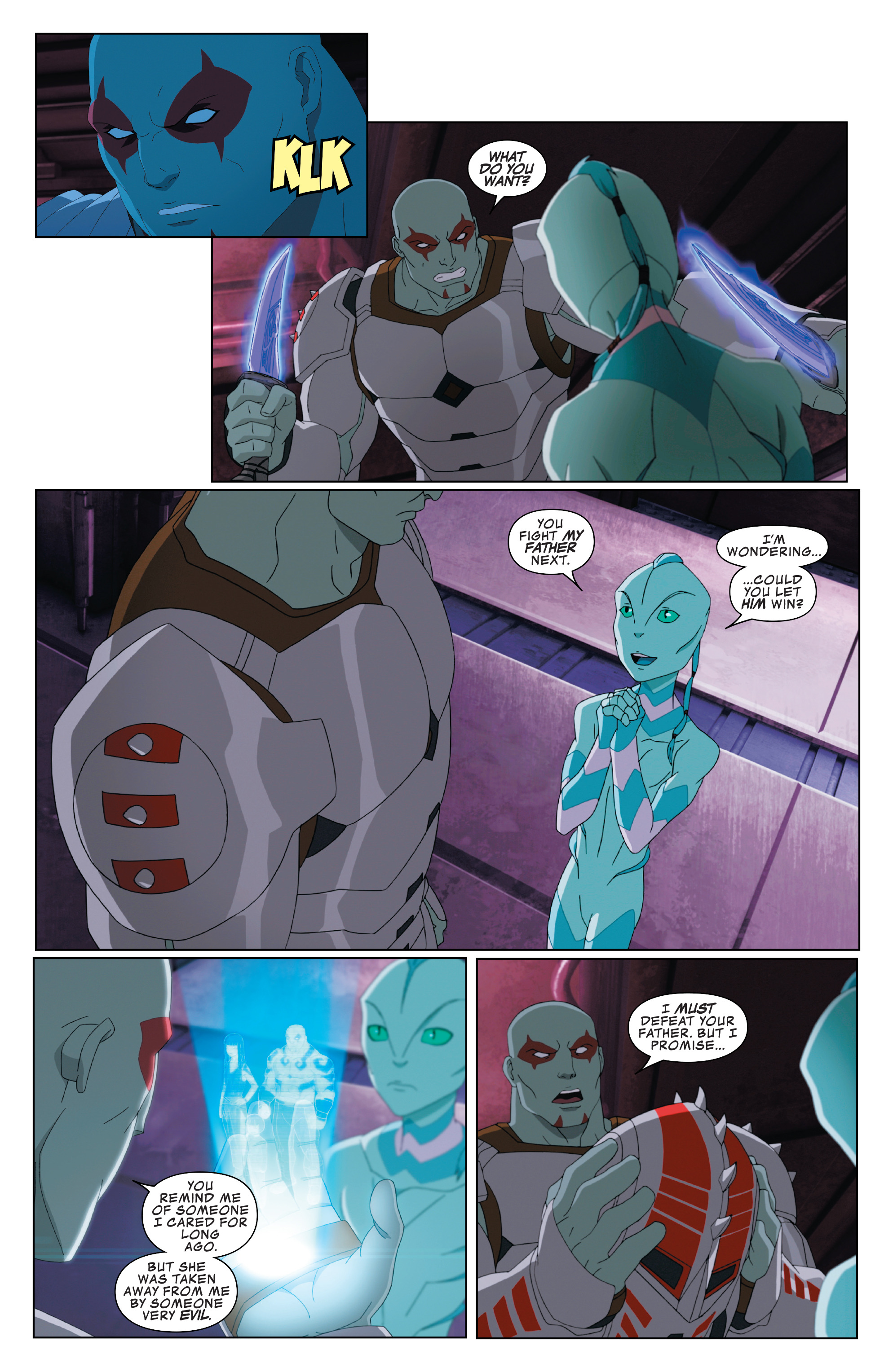 Read online Marvel Universe Guardians of the Galaxy [I] comic -  Issue #3 - 14