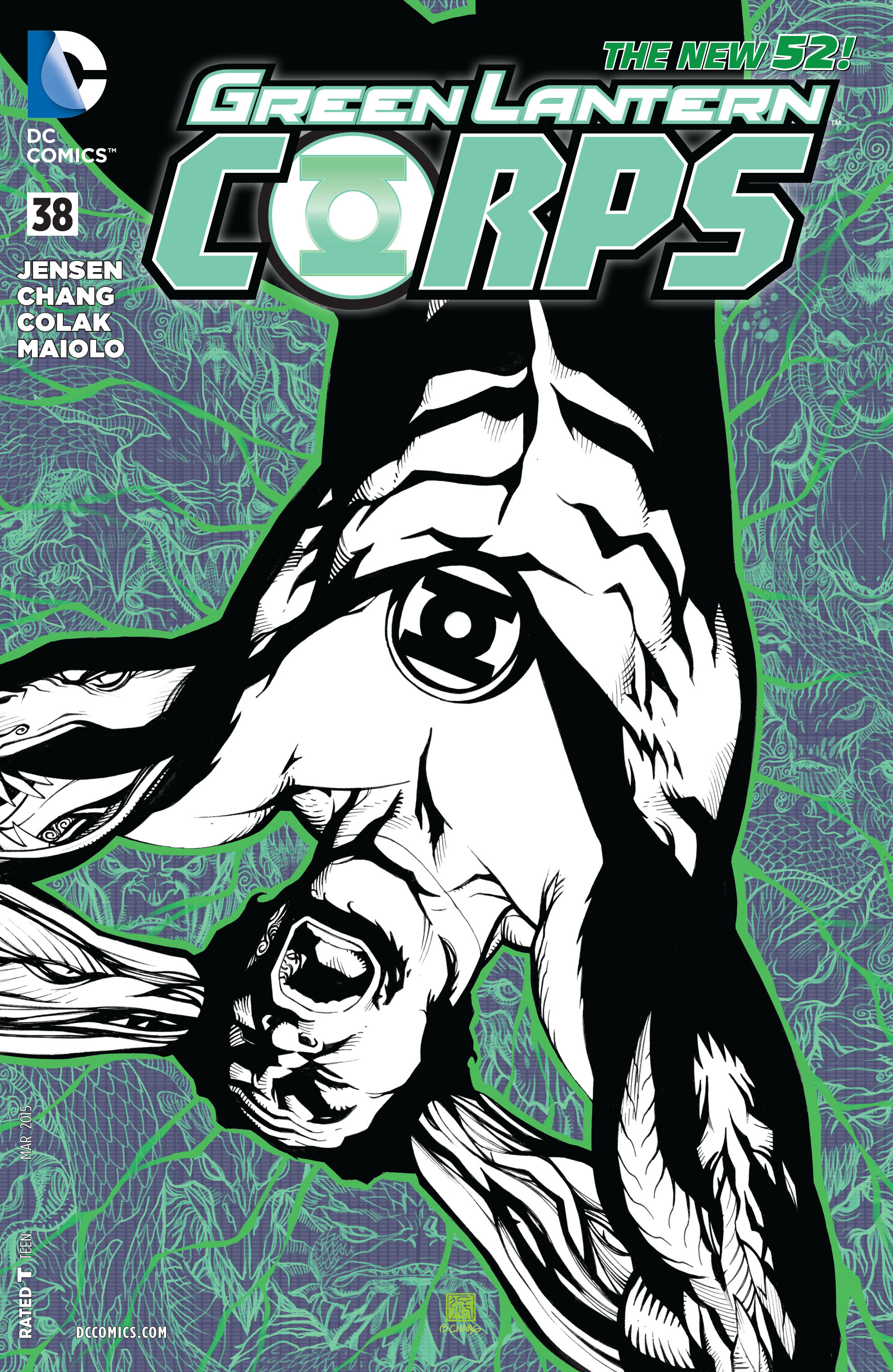 Read online Green Lantern Corps (2011) comic -  Issue #38 - 1
