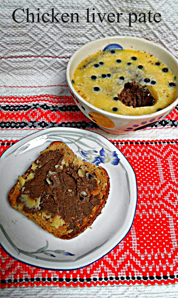 Chez Maximka Chicken liver pate with juniper berries