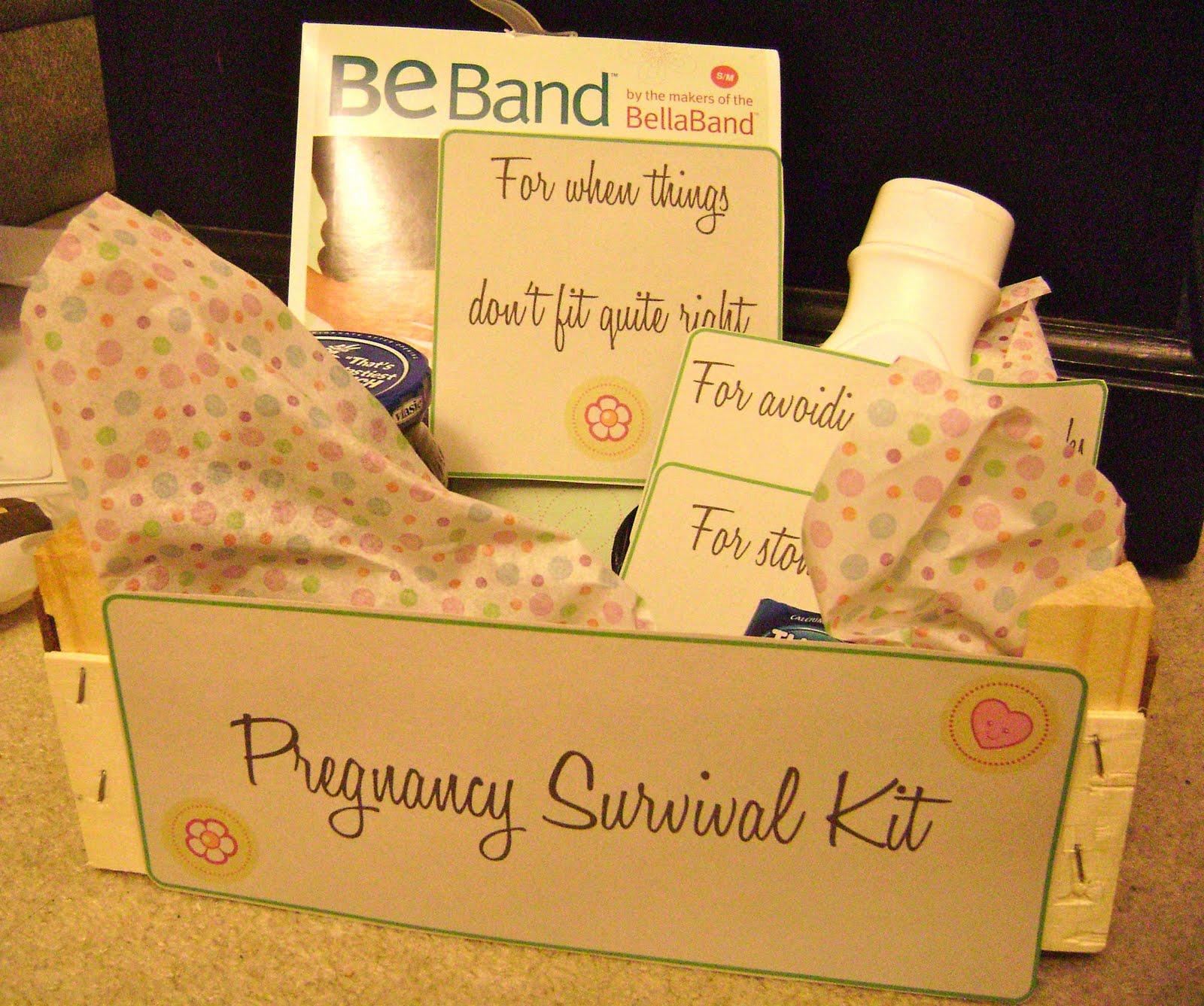 The Unstoppable Mrs. Kinne Pregnancy Survival Kit