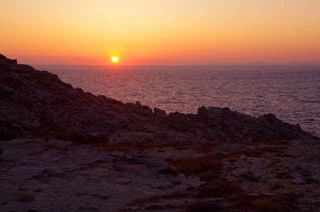 Sunset Paros Island Sunset Paros Island