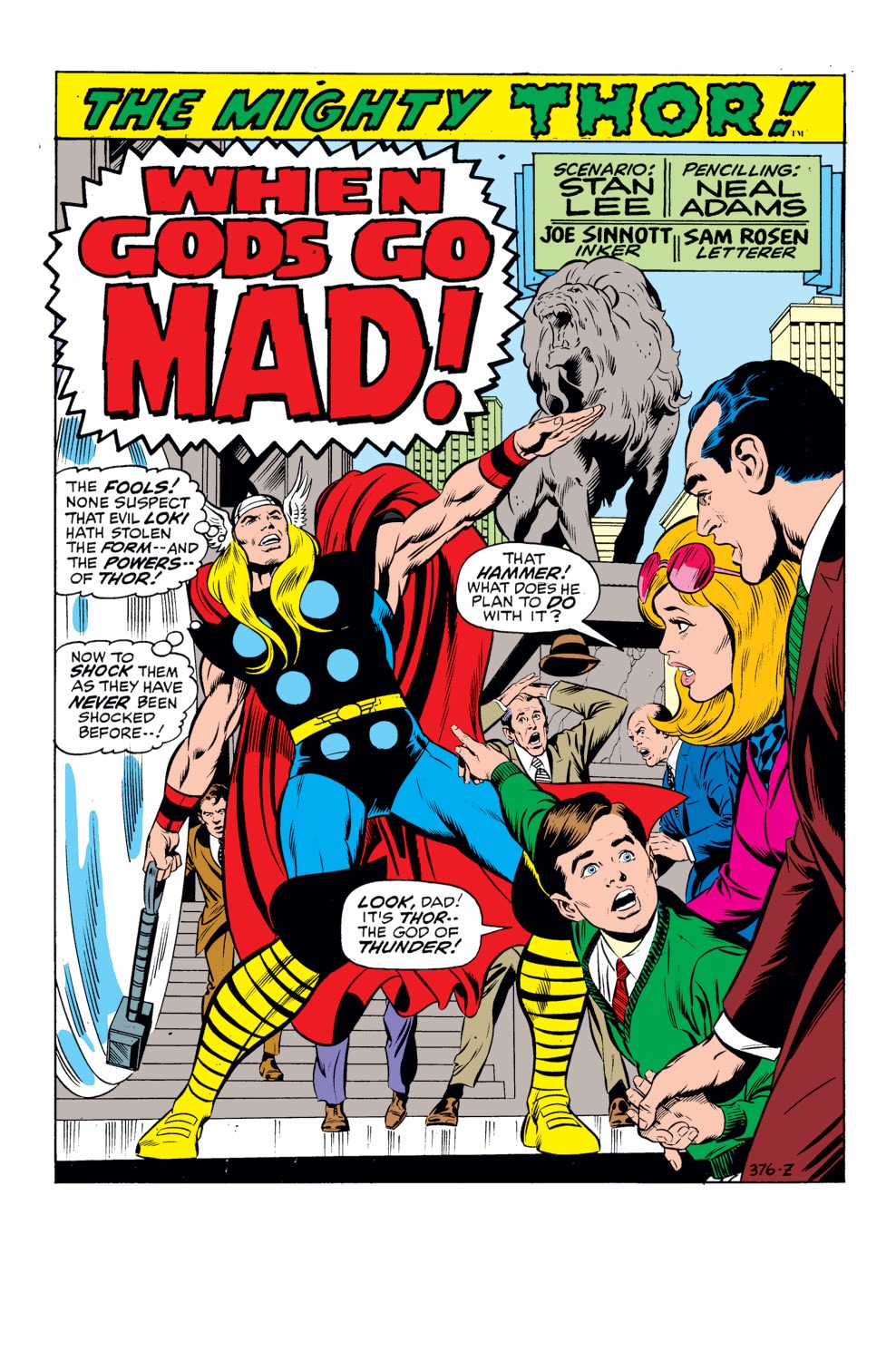 Read online Thor (1966) comic -  Issue #180 - 2