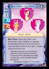 My Little Pony We'll Make Our Mark Marks in Time CCG Card