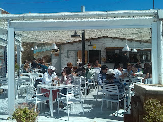 Terraza Muro de Sal Terraza exterior del chiringuito Muro de Sal