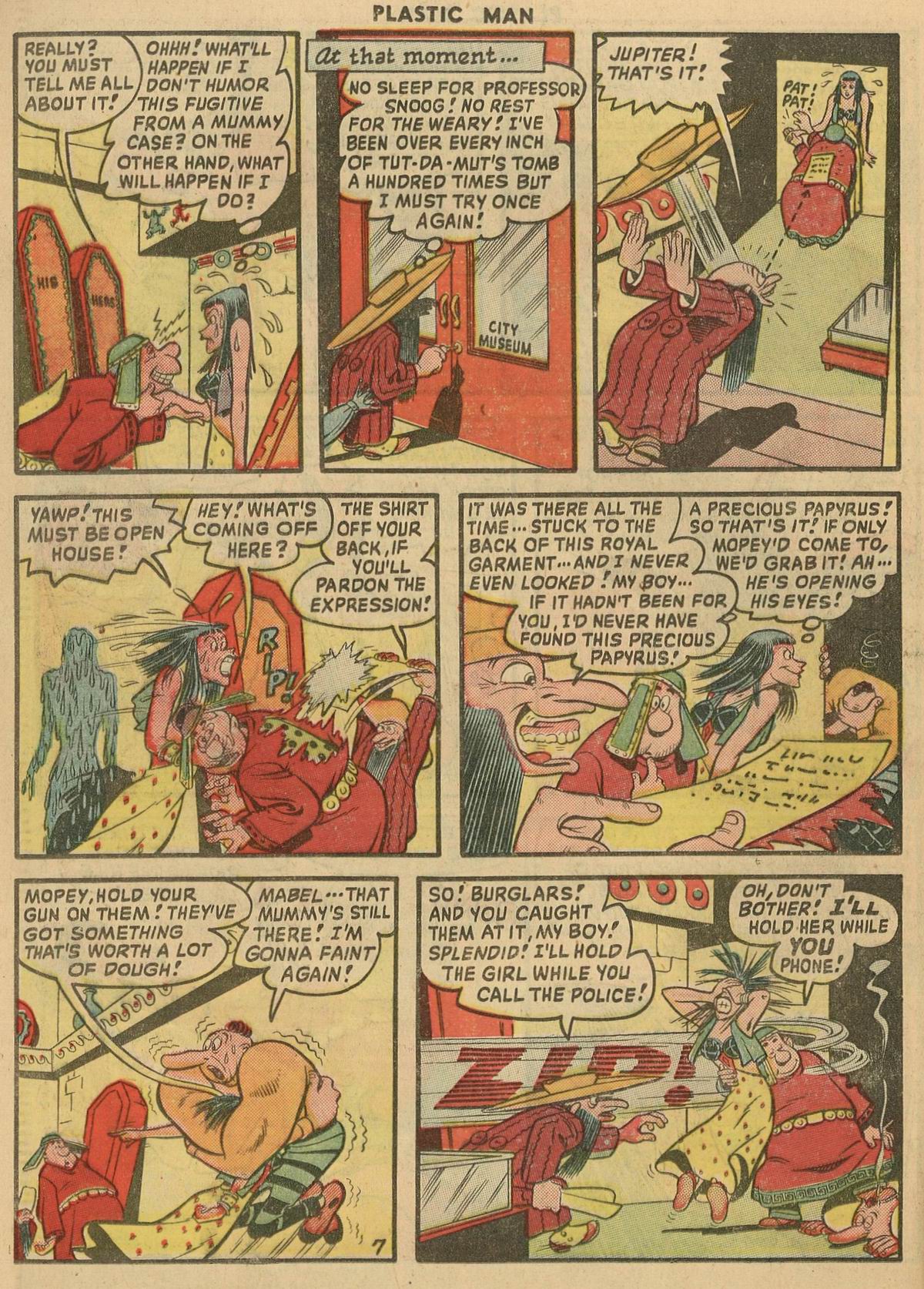 Read online Plastic Man (1943) comic -  Issue #16 - 33