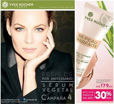 catalogo yves rocher aniversario campaña 4 2017 catalogo yves rocher aniversario 2017