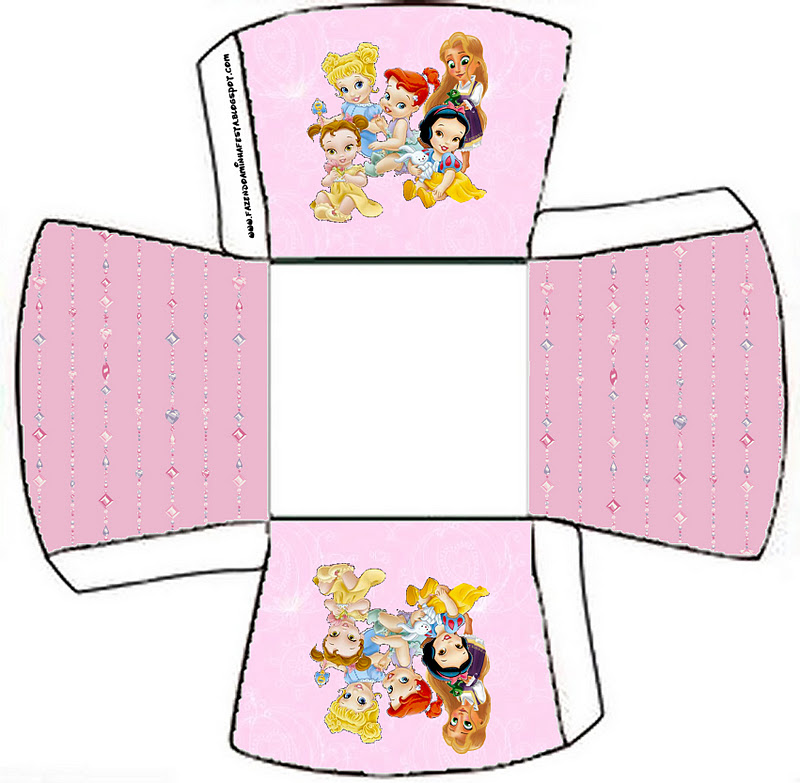 Disney Princess Babies Free Printable Boxes Oh My Fiesta In English
