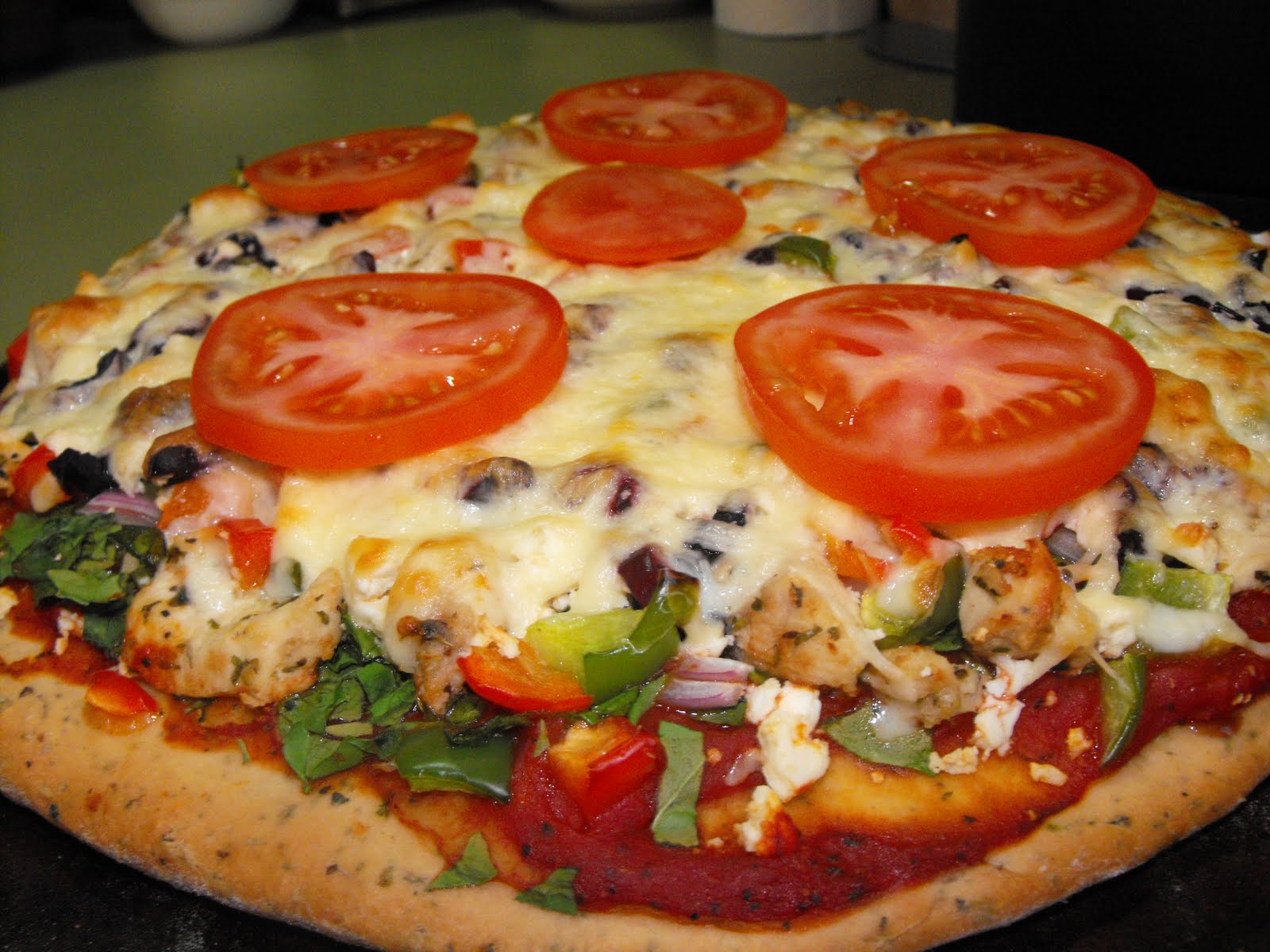 Fervent Food Greek Pizza