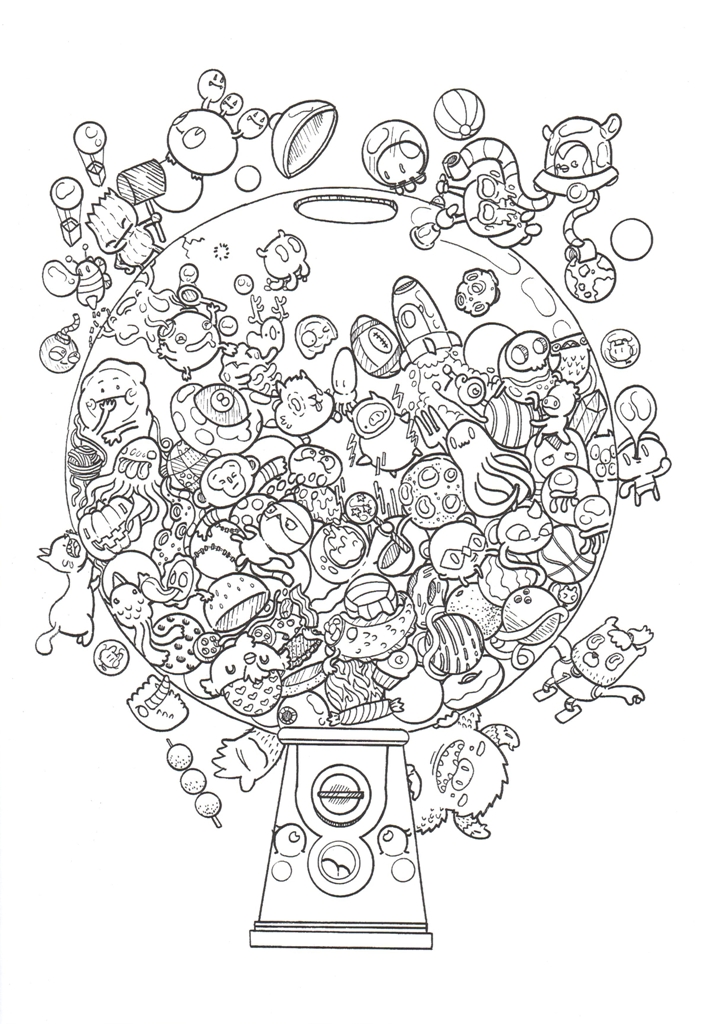 KSI ECZKI SYNKA I C RECZKI DOODLE CHAOS Anarchia Bazgro w