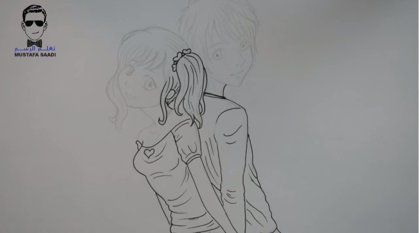 تعلم ارسم انمي بالرصاص والالوان الخشبية مع الخطوات للمبتدئين تعلم الرسم