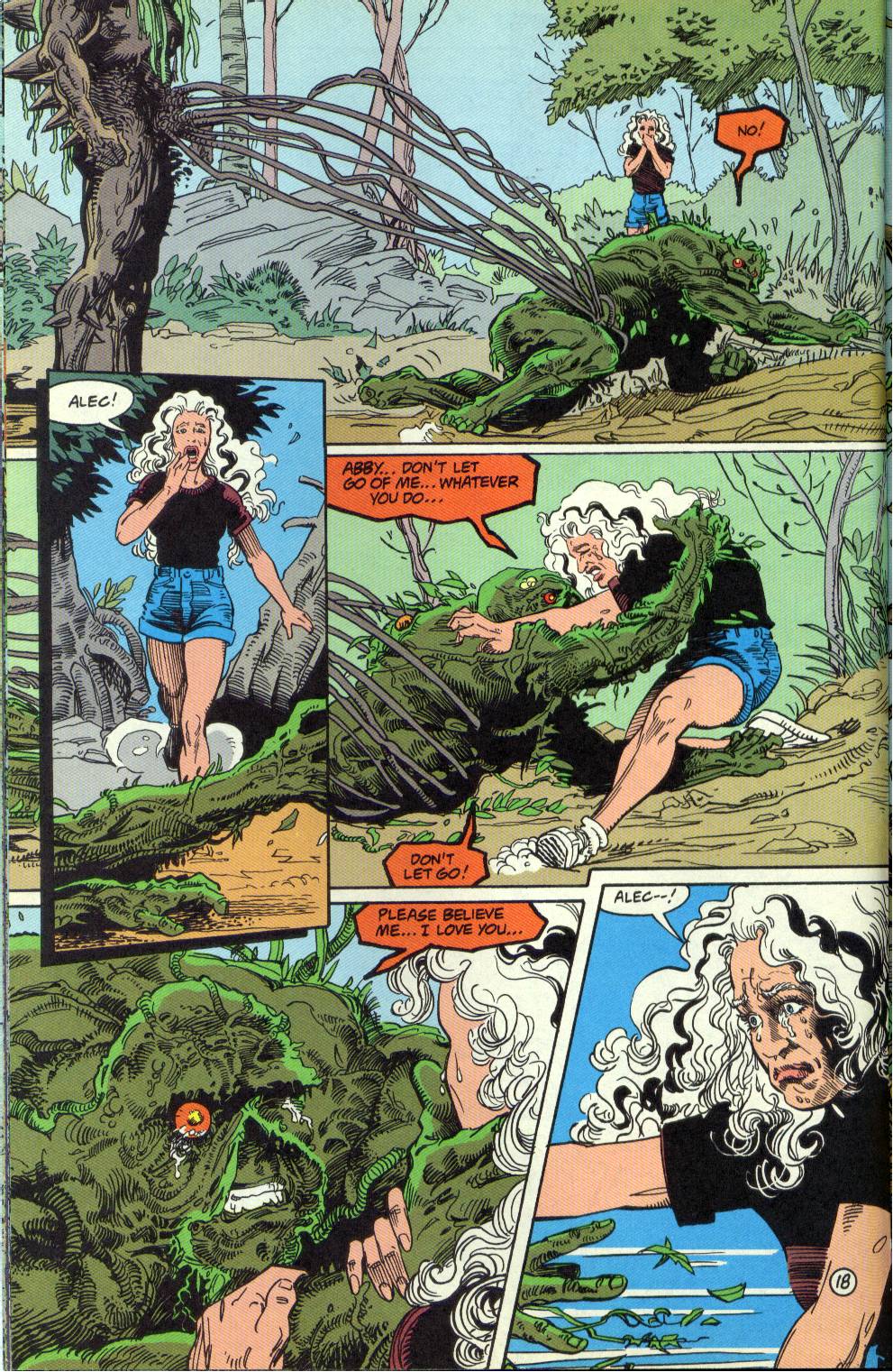 Read online Swamp Thing (1982) comic -  Issue #132 - 19