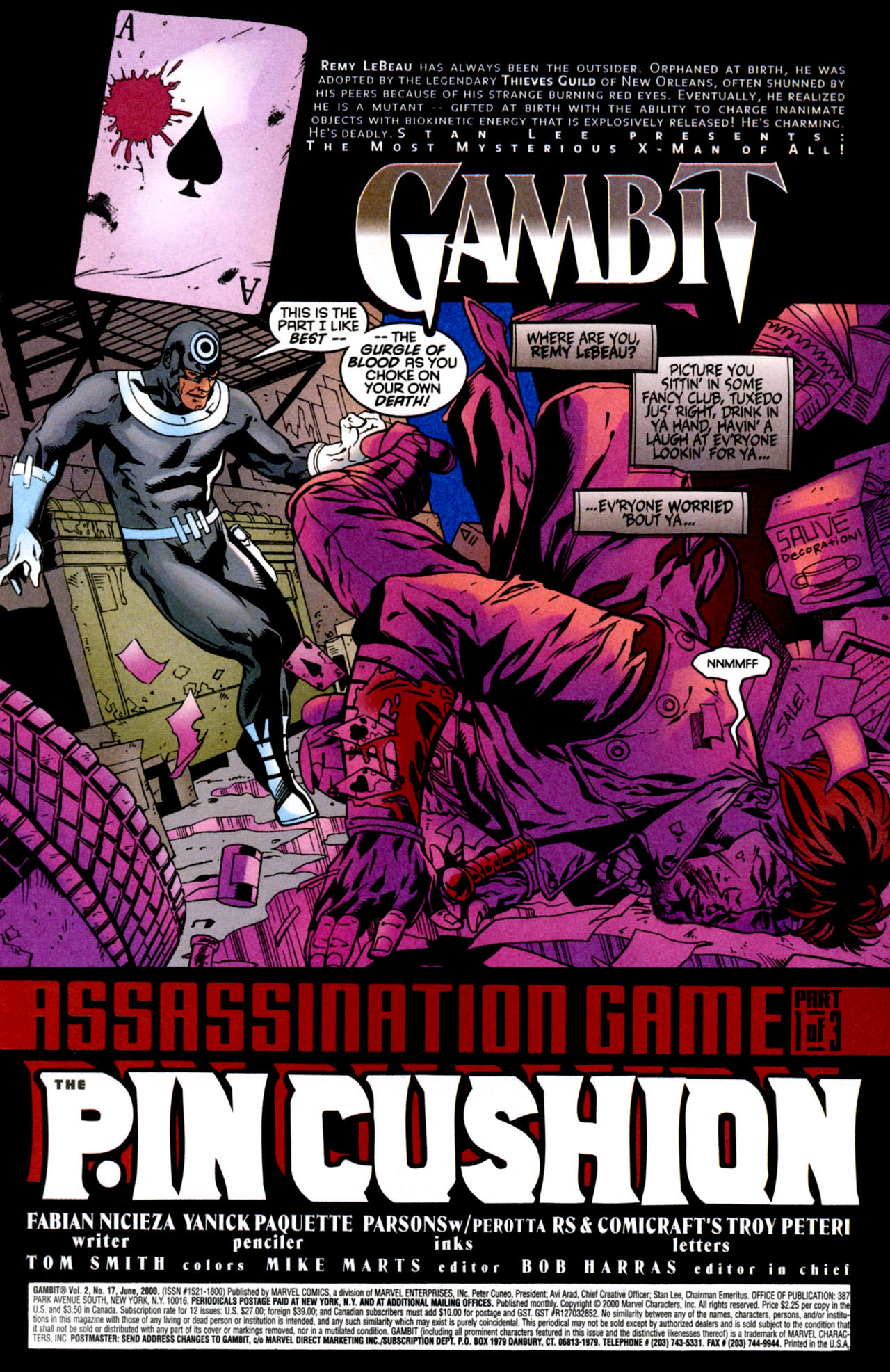 Read online Gambit (1999) comic -  Issue #17 - 2