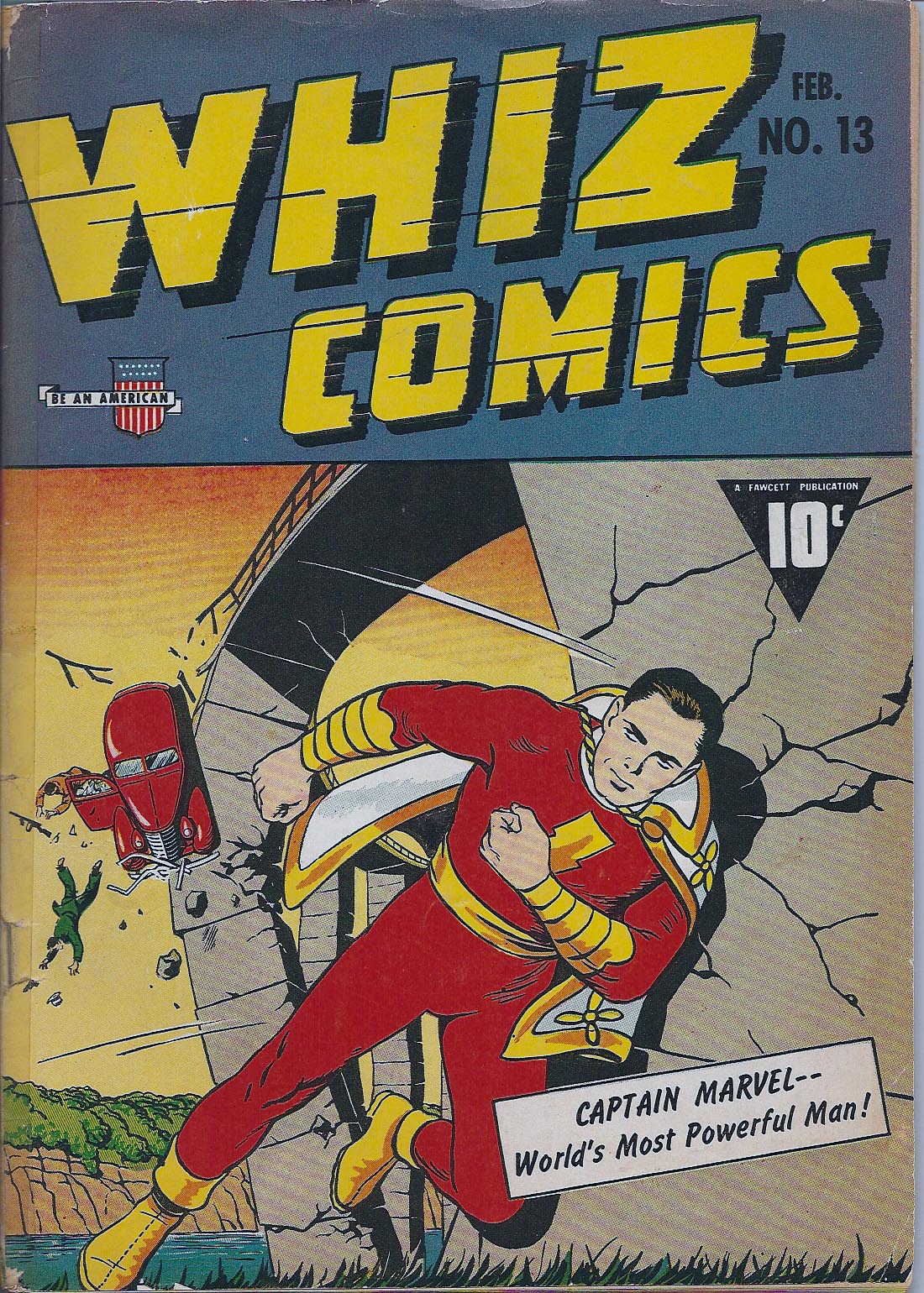 Read online WHIZ Comics comic -  Issue #13 - 1