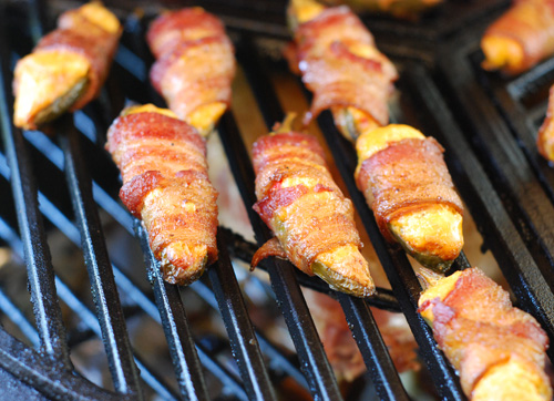 grill bacon wrapped jalapeno pepper, ABT, Big Green Egg ABT, Big Green Egg Appetizer, Grill Dome Appetizer