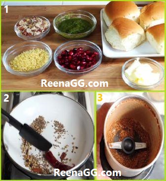Dabeli Pav Recipe in Hindi