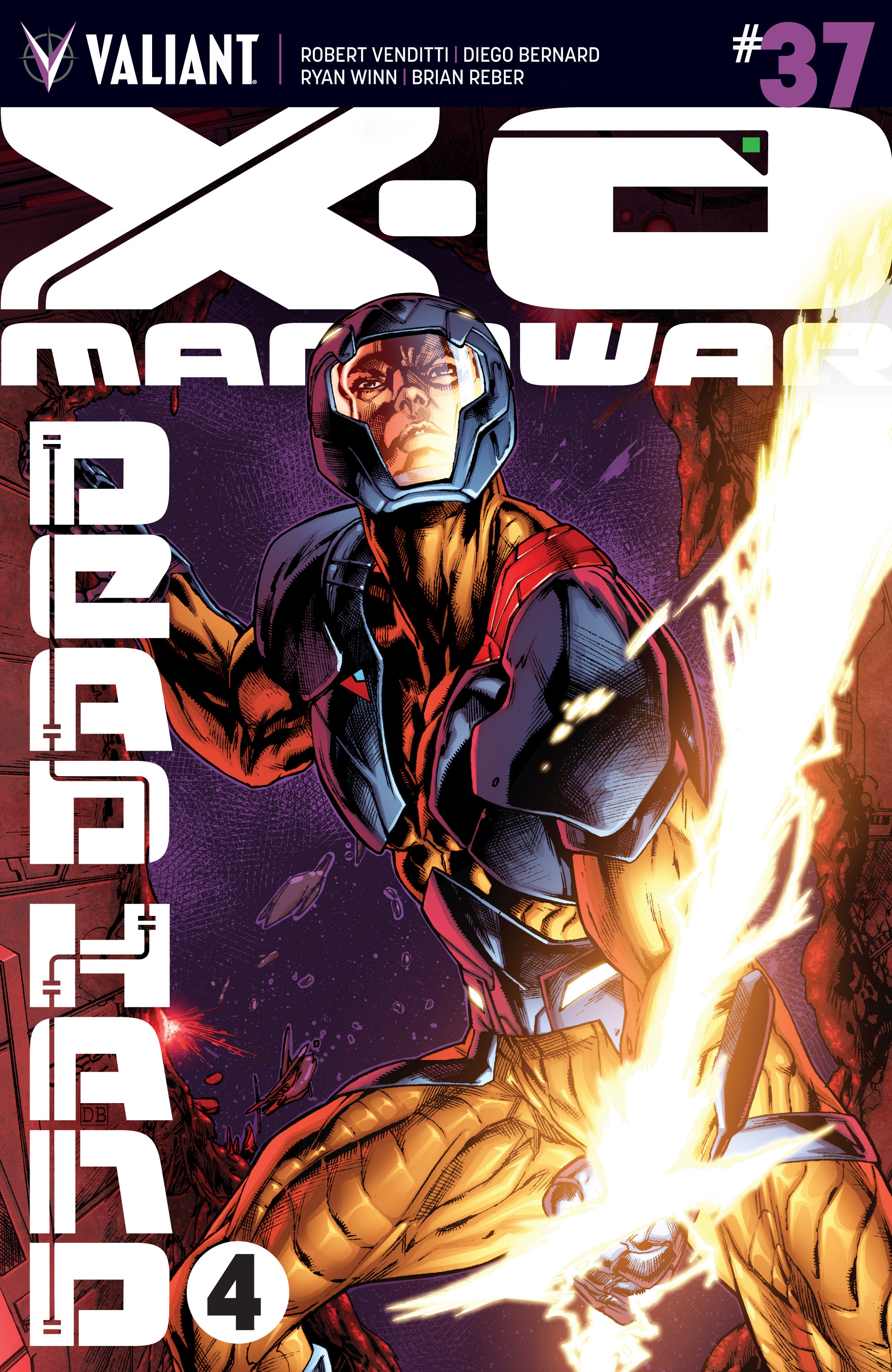Read online X-O Manowar (2012) comic -  Issue #37 - 1