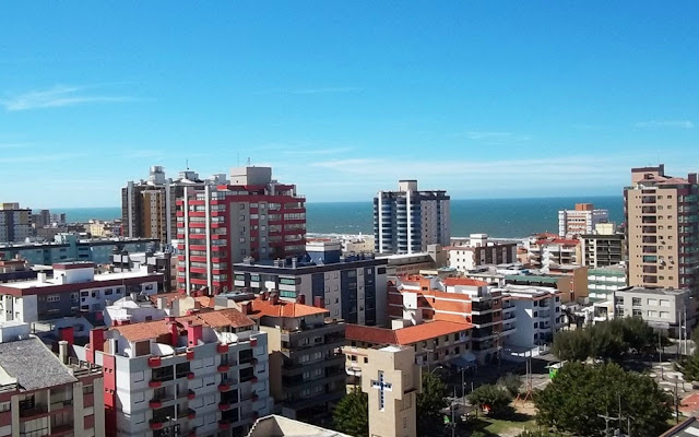 Vista da cidade de Capão da Canoa - RS