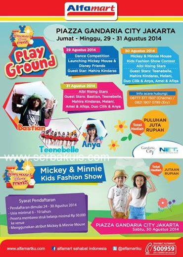 Lomba Fashion Show dengan tema Mickey & Minnie