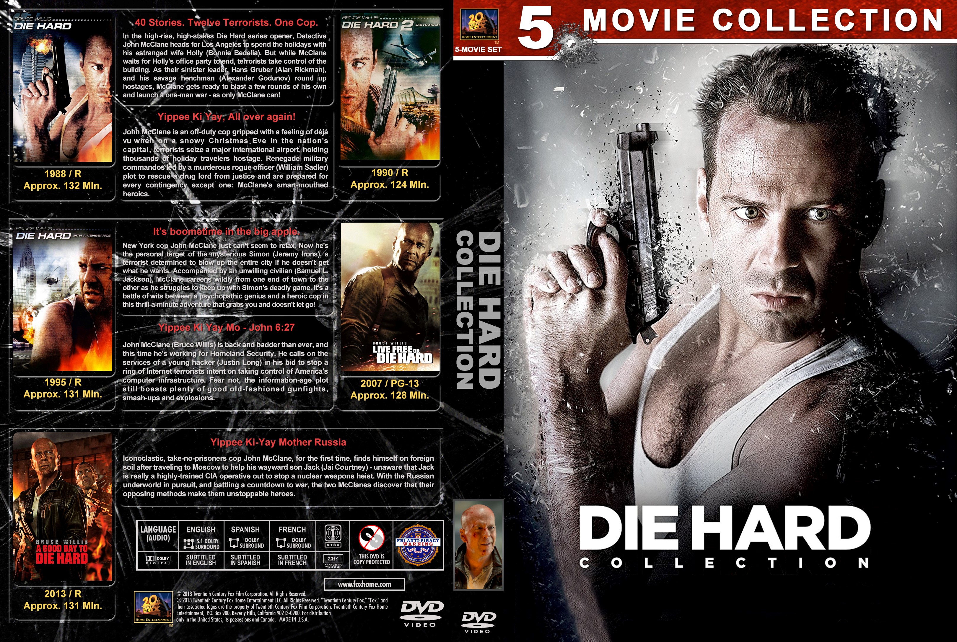 Die Hard Collection Dvd Cover Cover Addict Free Dvd