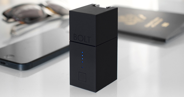 Bolt iPhone Wall Charger and Rechargeable Battery