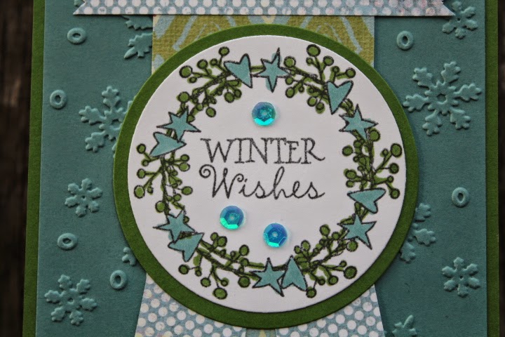 Designs by Dragonfly: Christmas Card ~ One Sheet Wonder Set 1 Card 2