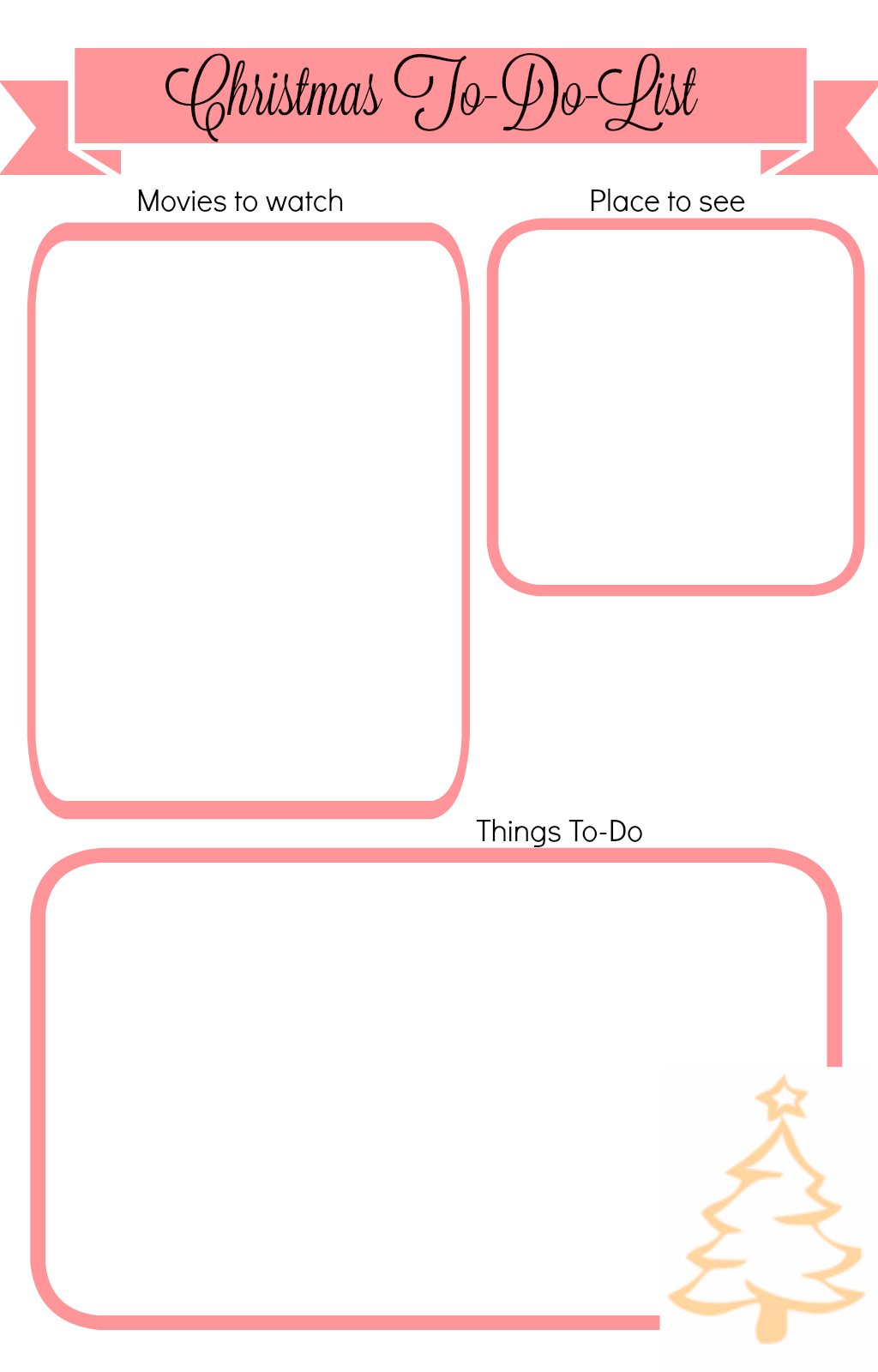 Christmas To-Do-List - Kleinstadtcinderella