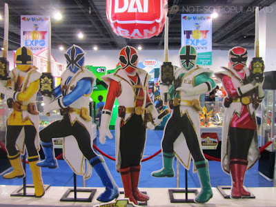 Power Rangers Toy Expo 2012