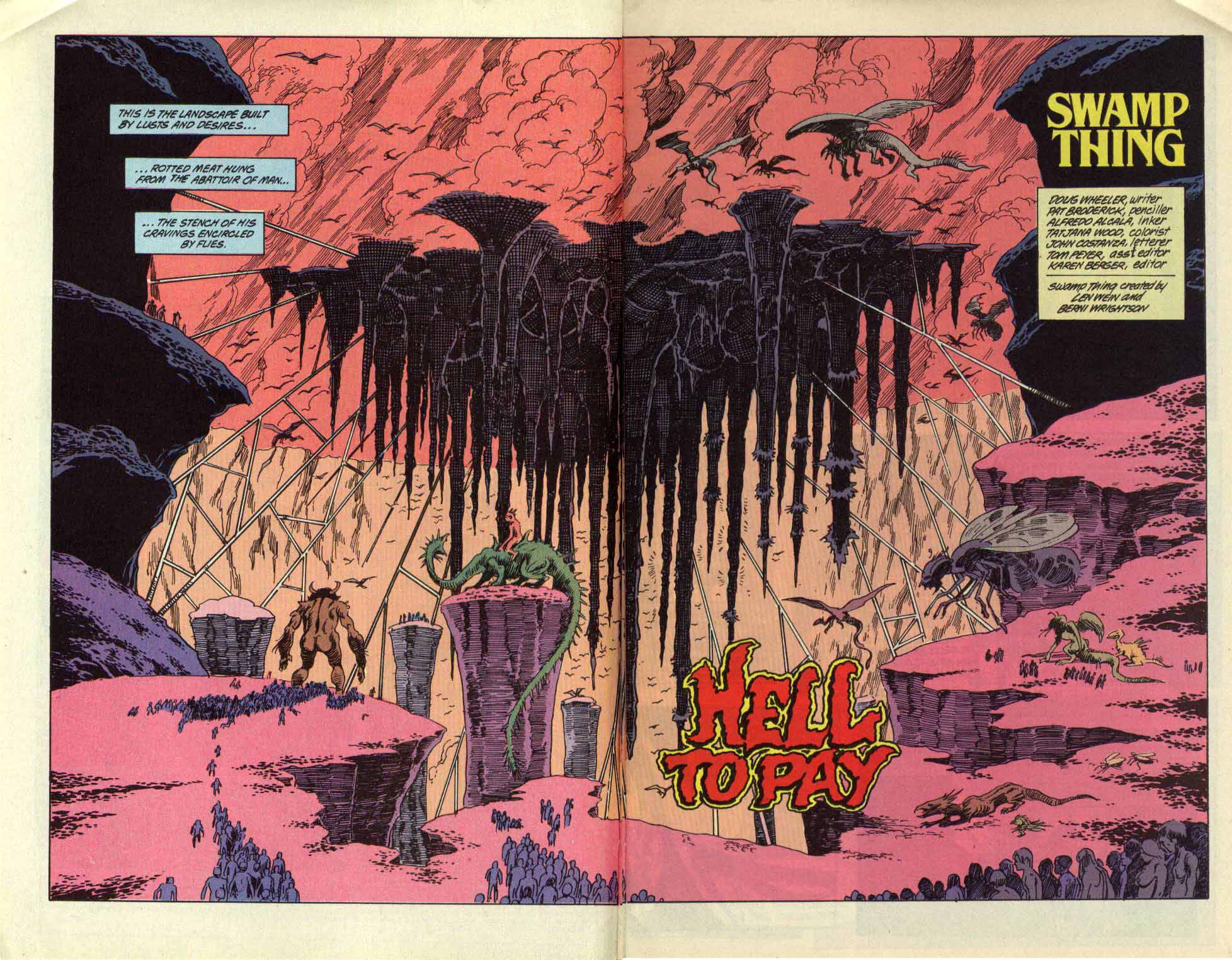 Swamp Thing (1982) Issue #96 #104 - English 3