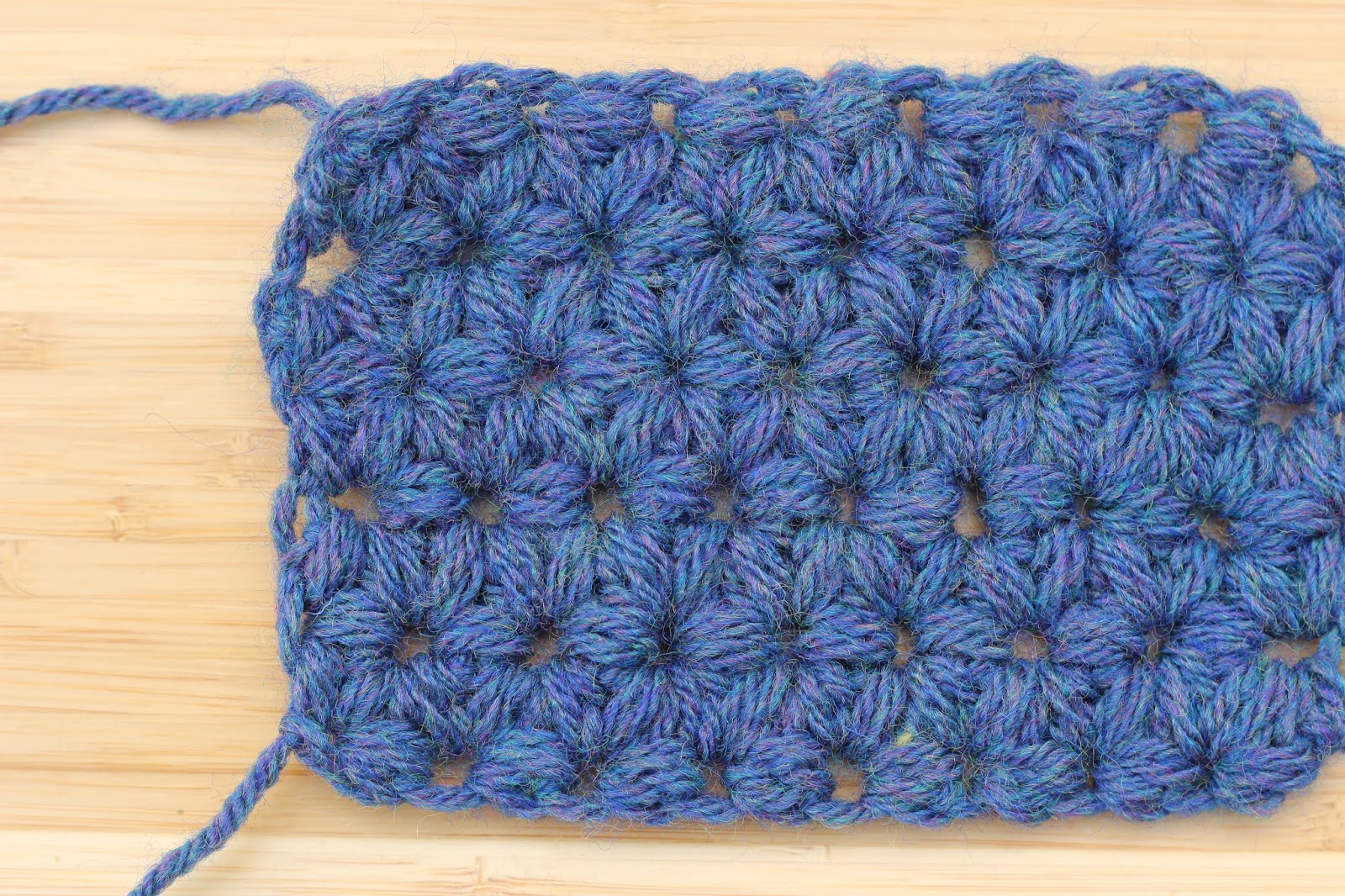Grow, Knead, Pickle, & Sew Jasmine Stitch Crochet Tutorial