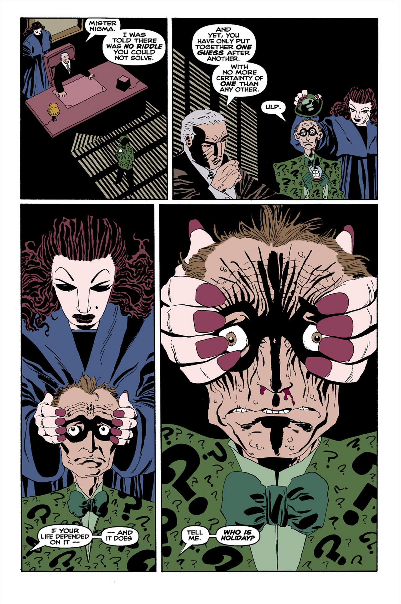 Read online Batman: The Long Halloween comic -  Issue #7 - 19