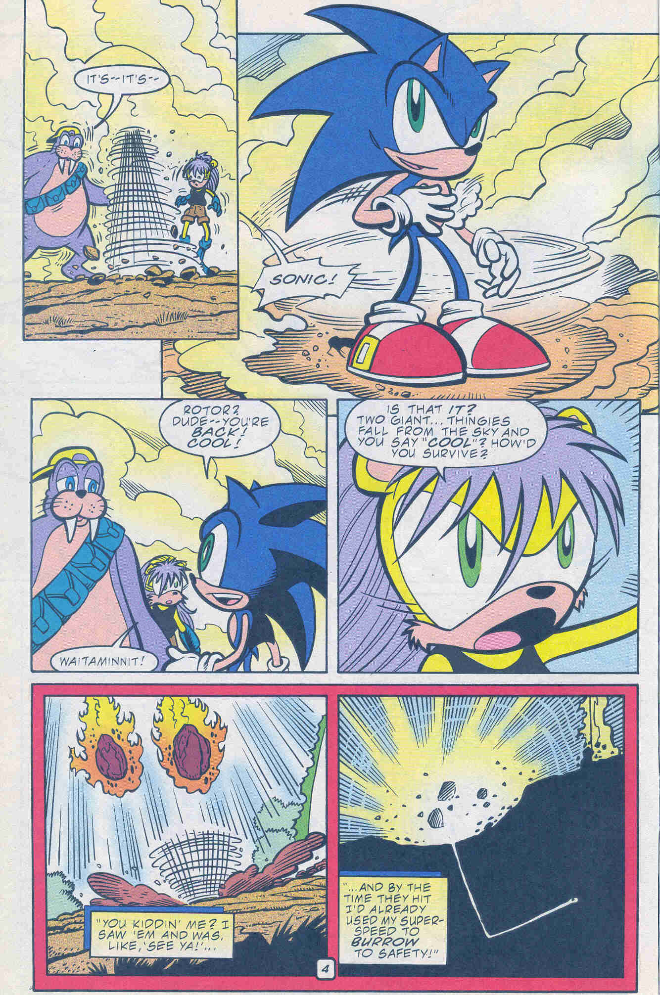 Read online Sonic The Hedgehog comic -  Issue #91 - 5
