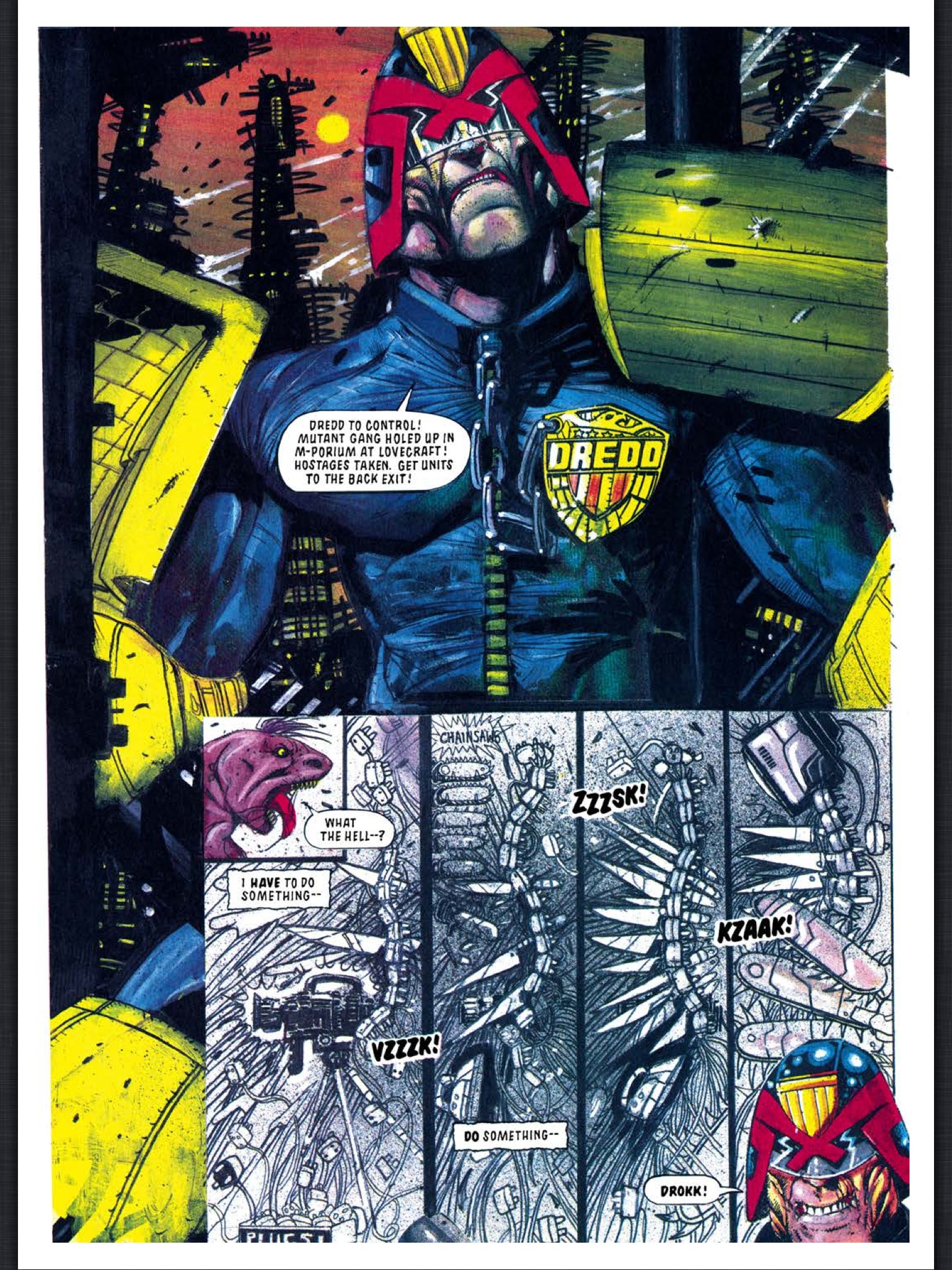 Read online Judge Dredd: The Complete Case Files comic -  Issue # TPB 18 - 244