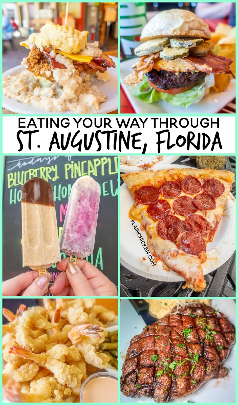Where to Eat in St. Augustine, FL | Plain Chicken®