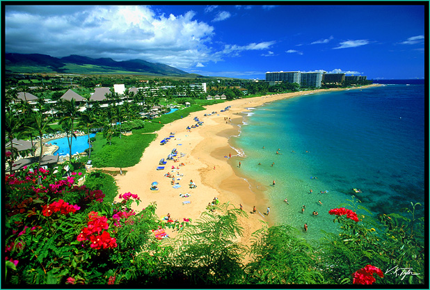 World Visits: Kaanapali Beach The Great Hyatt Maui Wonderful View