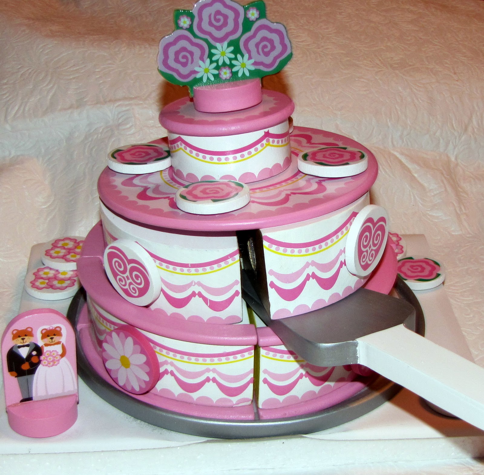 Barbara's Beat Win Melissa and Doug play food Cupcake Set or Tiered