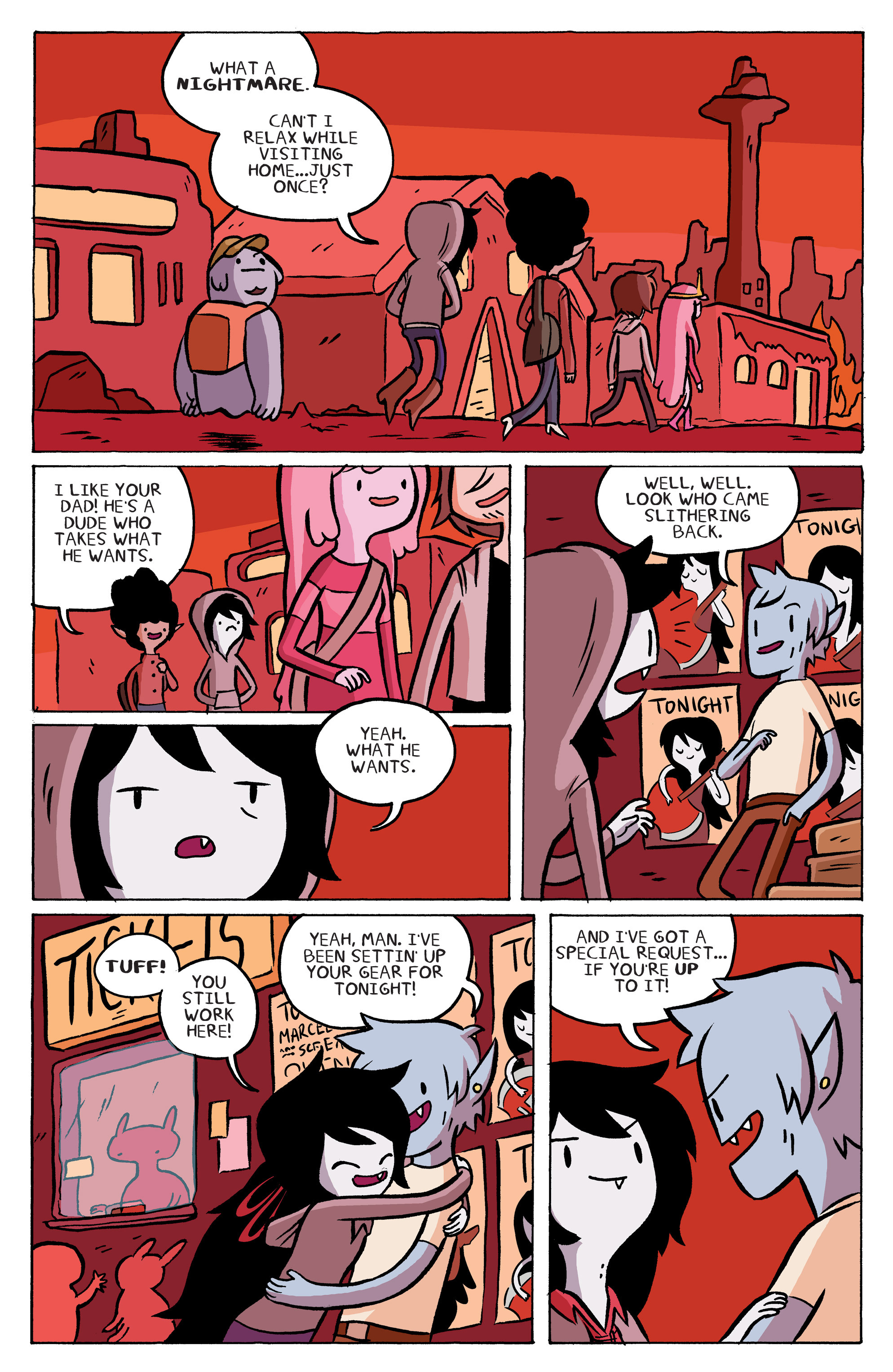 Read online Adventure Time: Marceline and the Scream Queens comic -  Issue #5 - 9