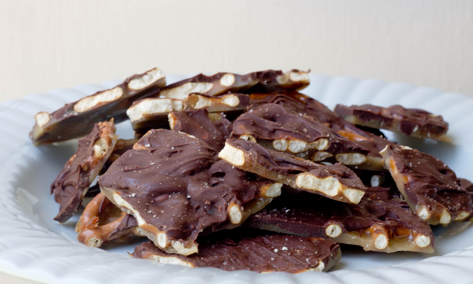 The Year of The Cookie Chocolate Toffee Pretzel Bark