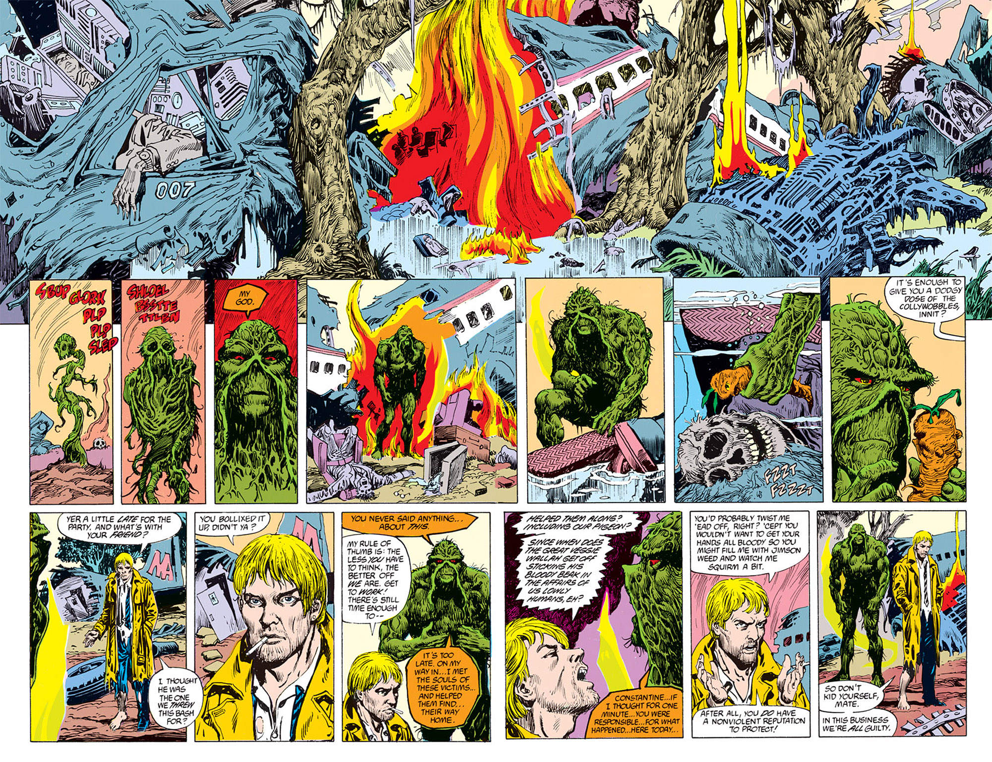 Swamp Thing (1982) Issue #71 #79 - English 21