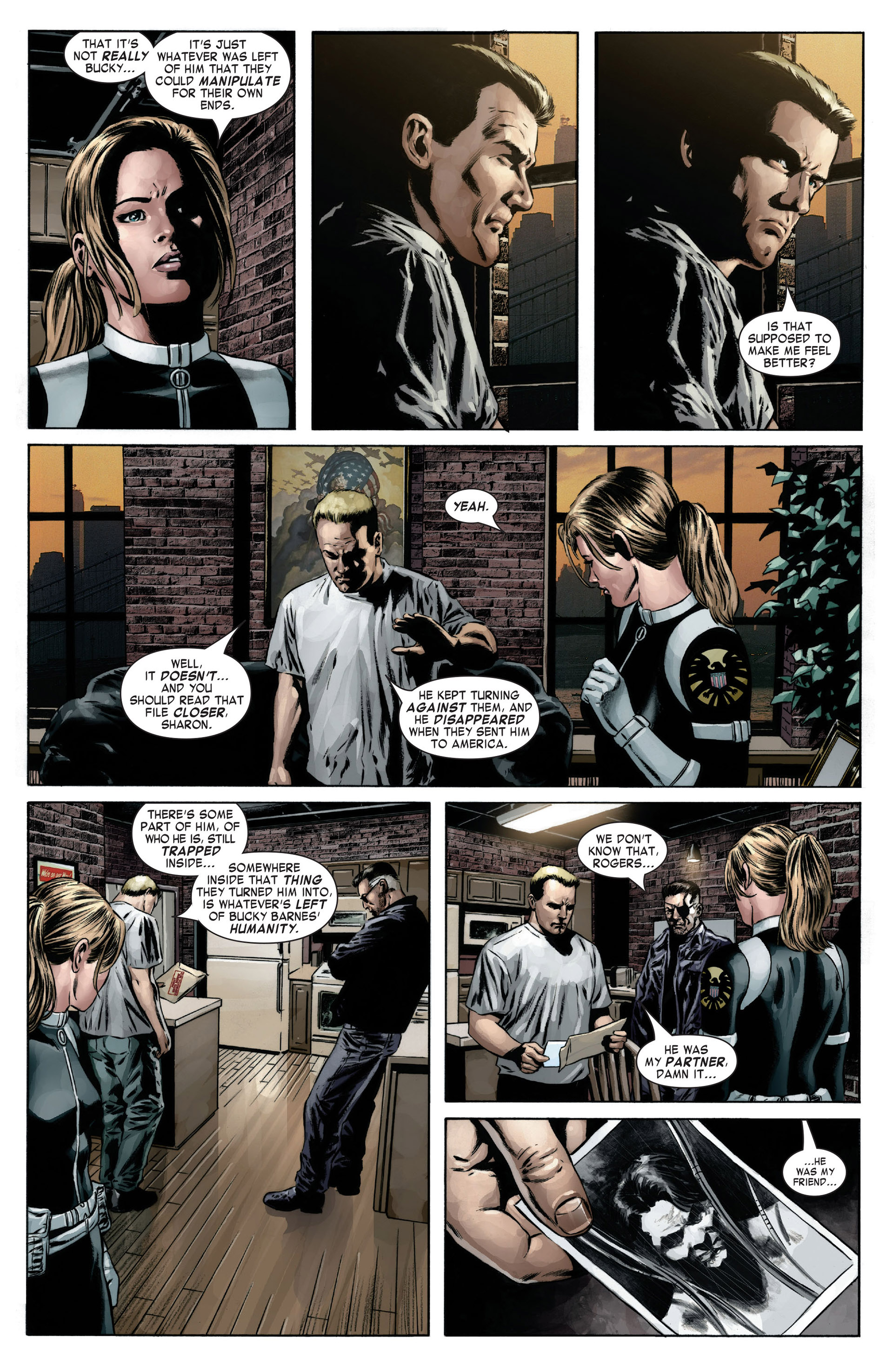 Read online Captain America (2005) comic -  Issue #12 - 6