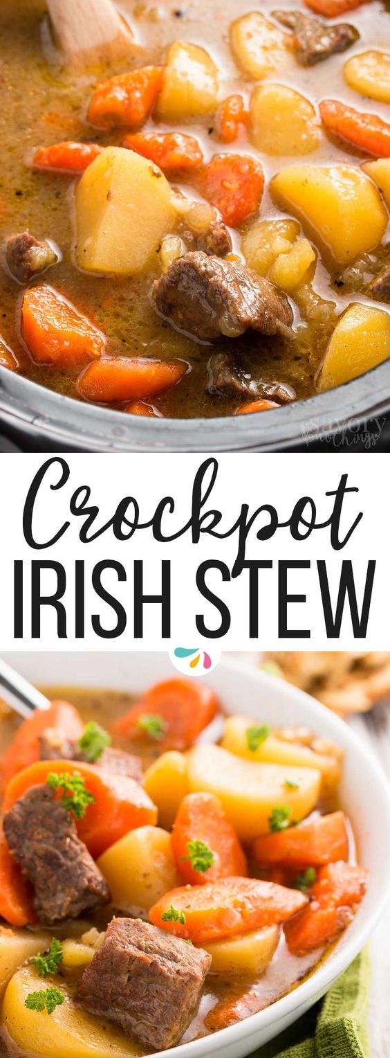 Easy and Slow Cooker Irish Beef Stew Viral Food Recipes
