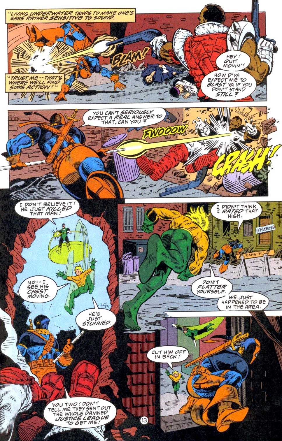 Read online Deathstroke (1991) comic -  Issue #13 - 14