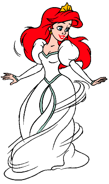 Ariel, the Little Mermaid and more Mermaids Clip Art. - Oh ...