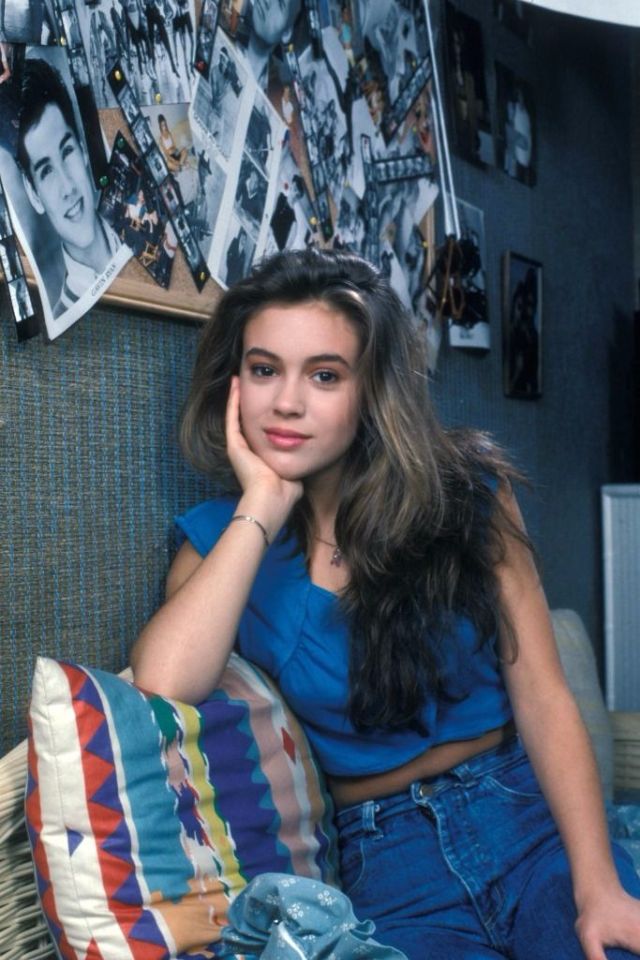 Alyssa Milano Young Teen